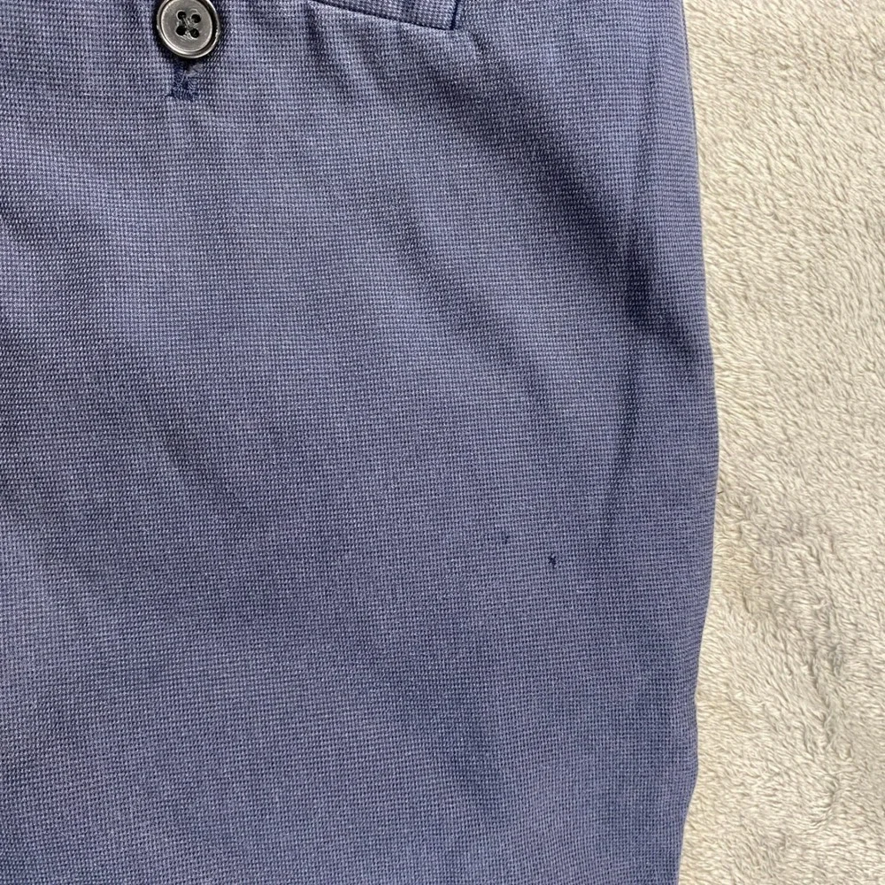 Banana Republic Dress Pants Mens 31x30 Navy Blue‎ Slim Fit Wool Blend 676183-00